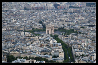 Panorámica desde la torre Eiffel