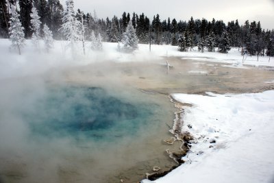 Blue Spring Yellowstone National Park