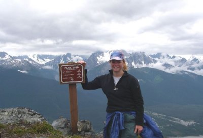 On the summit of Peak 3920, Haines