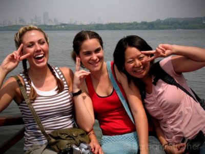 Study Abroad group on West Lake.JPG