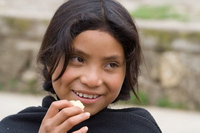 Tzotzil Maya girl in San Juan Chamula