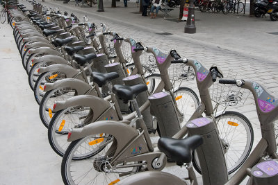 Paris's bicycles