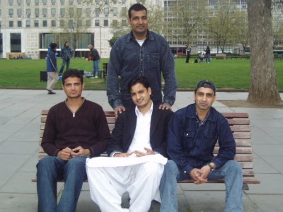 noman, zahid, habib and amjid london