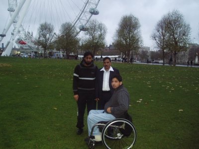 Abdul Rehman, abid and lukeman  London