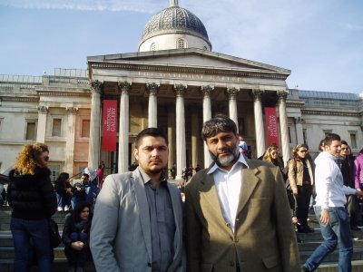 Raja Basharat  and Raja Fahim London