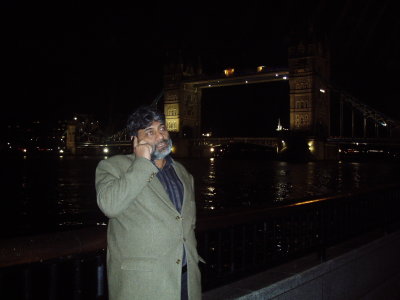 Raja Bashrat, Tower bridge london