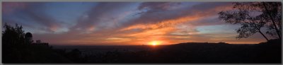 Griffith Park sunset