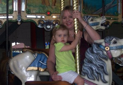 Carousel with Mom