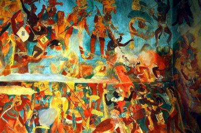 Battle Murals, Bonampak