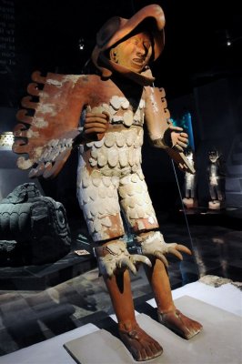 Feathered Warrior, Templo Mayor, Mexico City