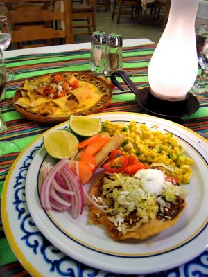 Enchilada With Ground Beef, Cancun