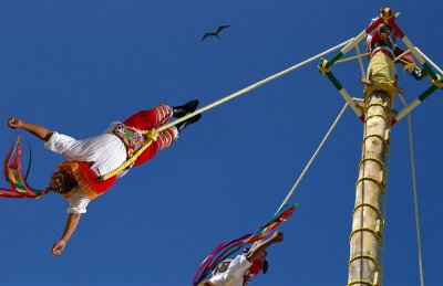 Voladores, Xcaret