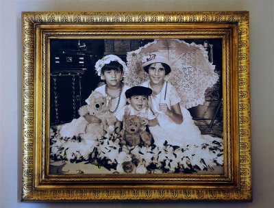 Portrait of Kids at Hacienda, Yucatan