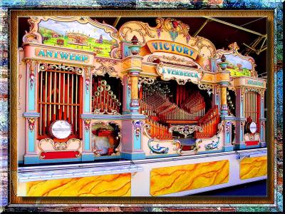 Street Organ In Dijon