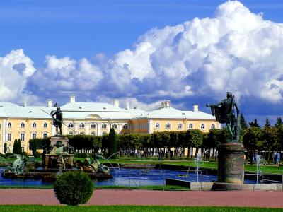 Gardens Of Petershof,-St.Petersburg