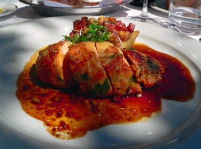 Pheasant Fillet Stuffed With Chorizo And Spinach, Arenal Volcano