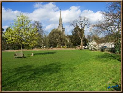 St. Marys Church Front Lawn