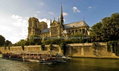 Notre Dame et  la Seine
