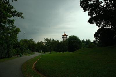 Pagoda - Moments before the rain