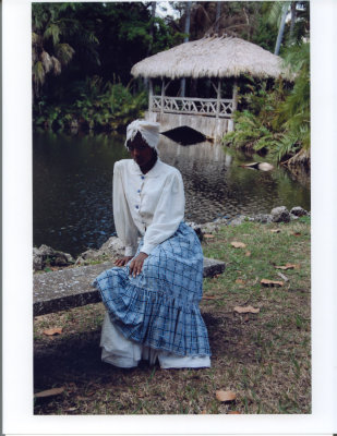 Model portraying Slave Life during Civil War on Plantation