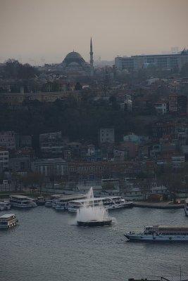 Benneth and Beatris 117.jpg Istanbul view from the top of the Galata Kulesi(Tower)