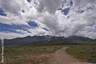 Clouds near Jade Dragon Snow Mountain