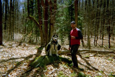 man and his dog