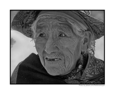 Senora on the Fringes, An Ephemeral Stillness, Colca Canyon