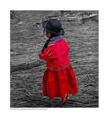 Little girl, little step