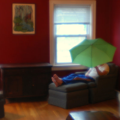 It's Bad Luck to Open an Umbrella Inside the House, Especially if You Put it Over Your Head