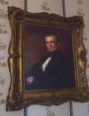 Portrait of James Polk at aged 50.