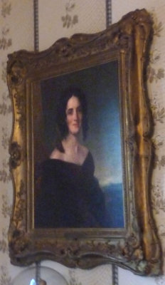 Portrait of Polk's wife Sarah, who lived on 42 years after her husband's death.