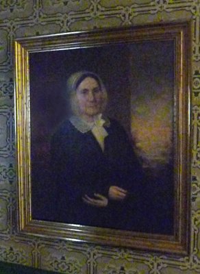 This is a portrait of Sarah mother, Mrs. Elizabeth Whitsitt Childress, who was from nearby Murfreesboro, Tennessee.