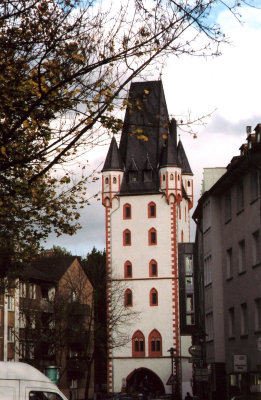 The Holzturm (Wooden Tower) is a gate which was erected in the 15th century.