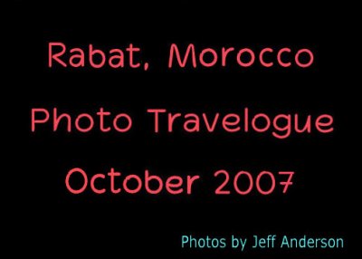 Rabat, Morocco cover page.