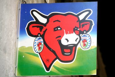 I enjoyed eating La Vache qui Rit (Laughing Cow) cheese, which is very popular in Morocco.