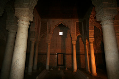 This room is considered to be a masterpiece of Hispano-Moresque art and is known as the room of 12 columns.