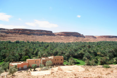 Houses in southern Morocco close to Erfoud.