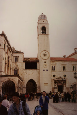 View of the Bell Tower and the House of the Main Guard.