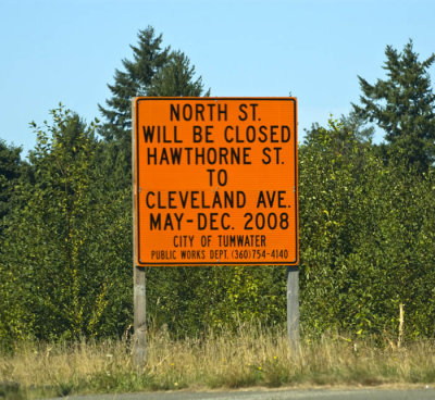 road  closure
