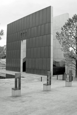 OKC Memorial (BW) 