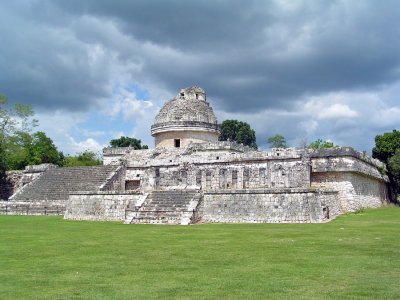 The Observatory in Chichen Itza 