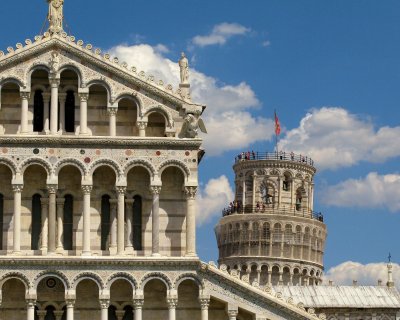 46 Pisa-Duomo & Leaning Tower.JPG