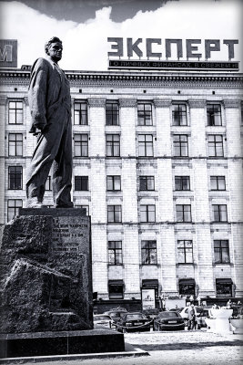 Monument of poet Mayakovsky
