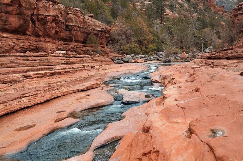Slide Rock in Oak Creek Canyon - 4