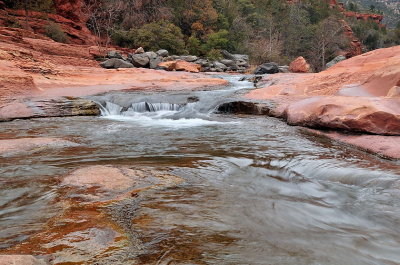 Slide Rock in Oak Creek Canyon - 1