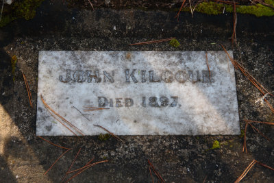 John Kilgour Grave. May 08 9248