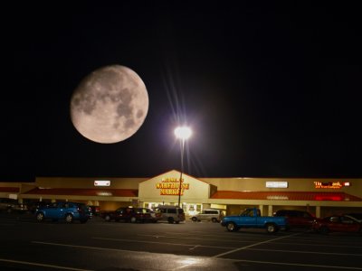 Moon Over Redner's Market