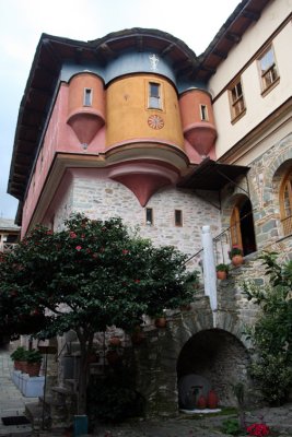 wall-Karakallou Monastery
