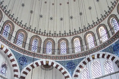 Rstem Pasa Mosque-ceiling